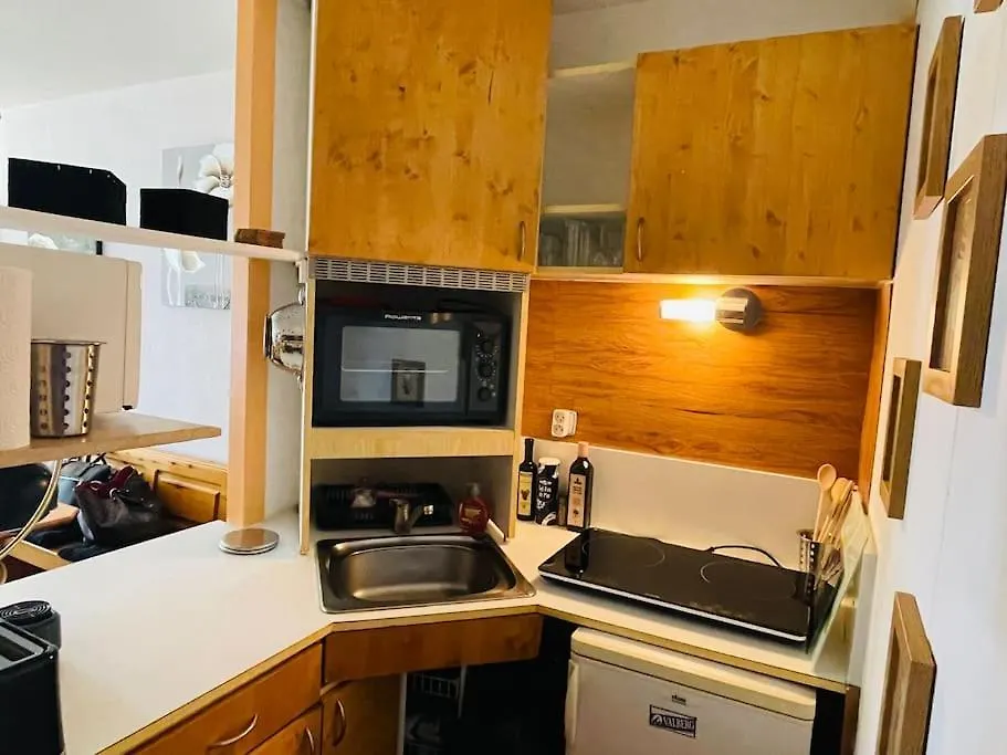 Valberg Spacieux Studio 4 Per A Deux Pas Du Centre Guillaumes Appartement